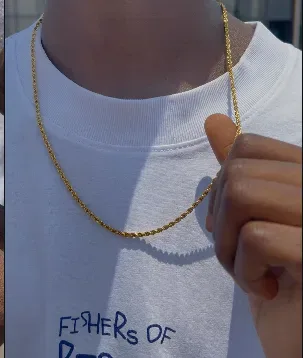 Gold Braided Chain